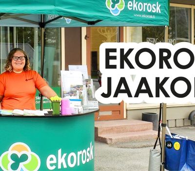 Ekorosk Jaakon paivilla-banner Ekorosk Jaakon paivilla-banner