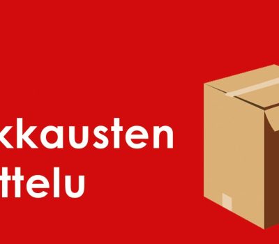 Pakkausten lajittelu-Banner Pakkausten lajittelu-Banner