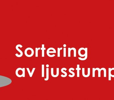 Sortering av ljusstumpar-Banner Sortering av ljusstumpar-Banner