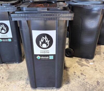 Energiavfallskärl-utdelning Energiavfallskärl-utdelning